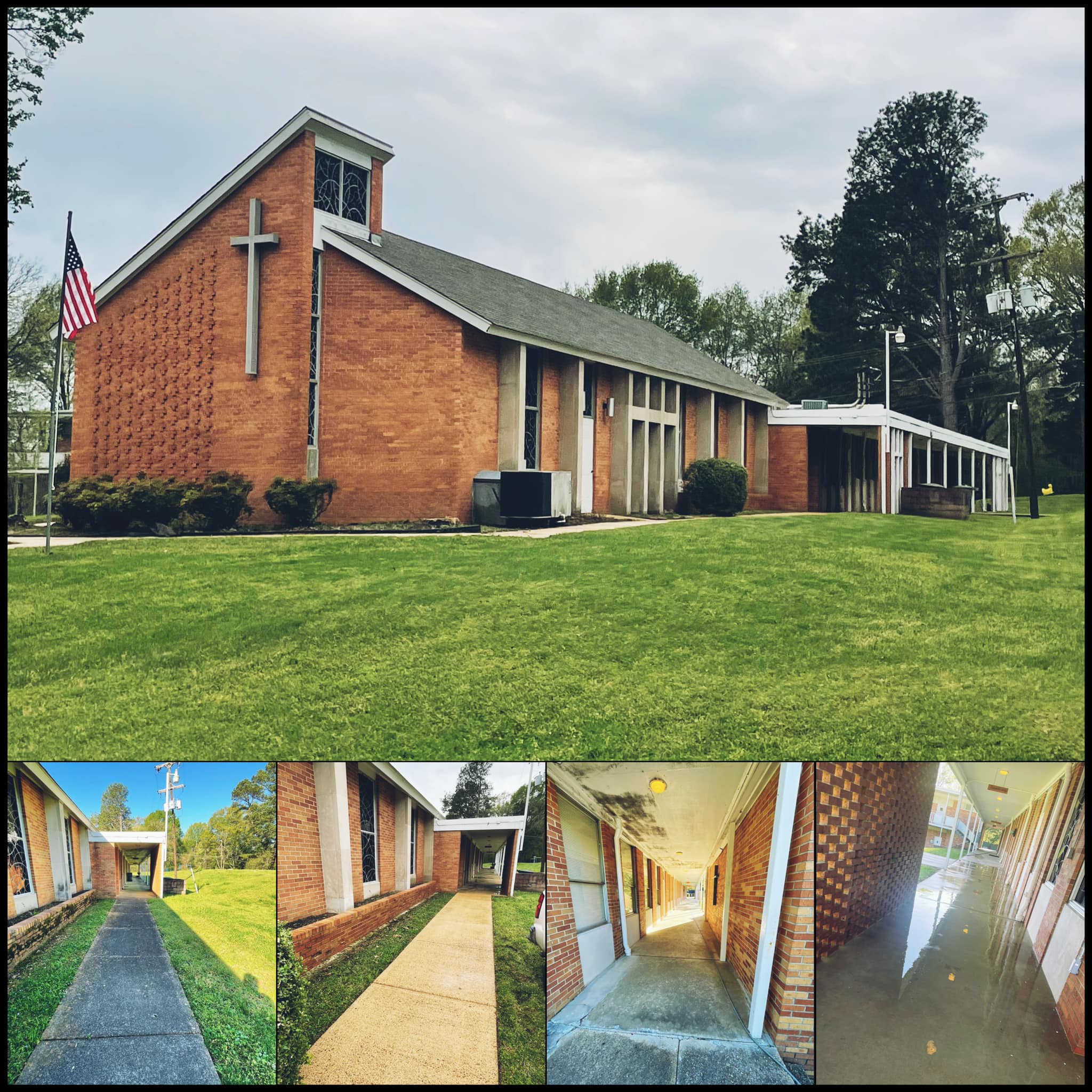 Church Concrete Cleaning in Memphis, TN