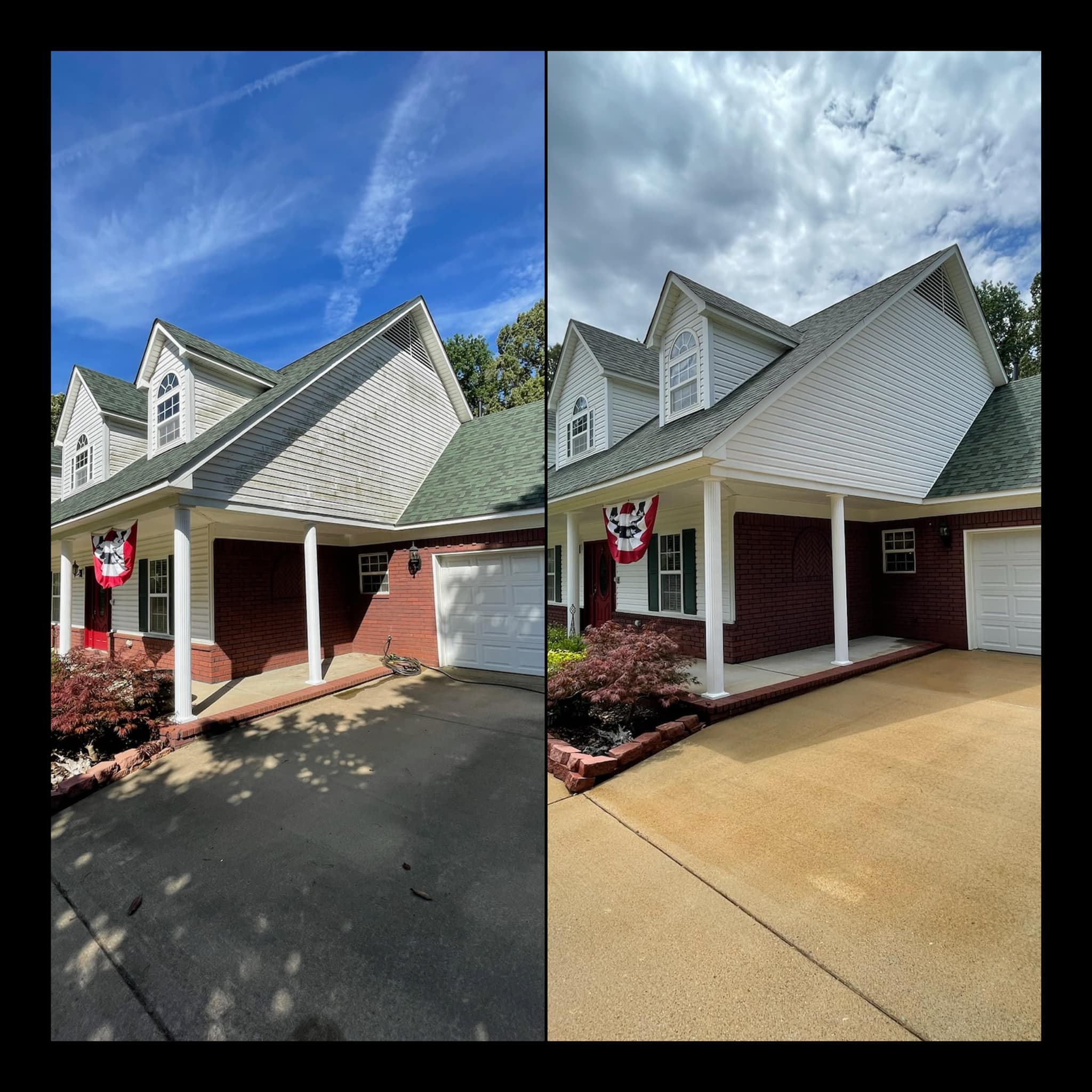 House Wash and Concrete Cleaning in Munford, TN